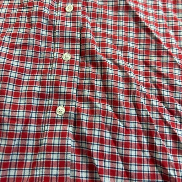 Vintage Cruel Girl Women's Size S Blue Red Plaid Long Sleeve Button Down Shirt‎ - Picture 5 of 11